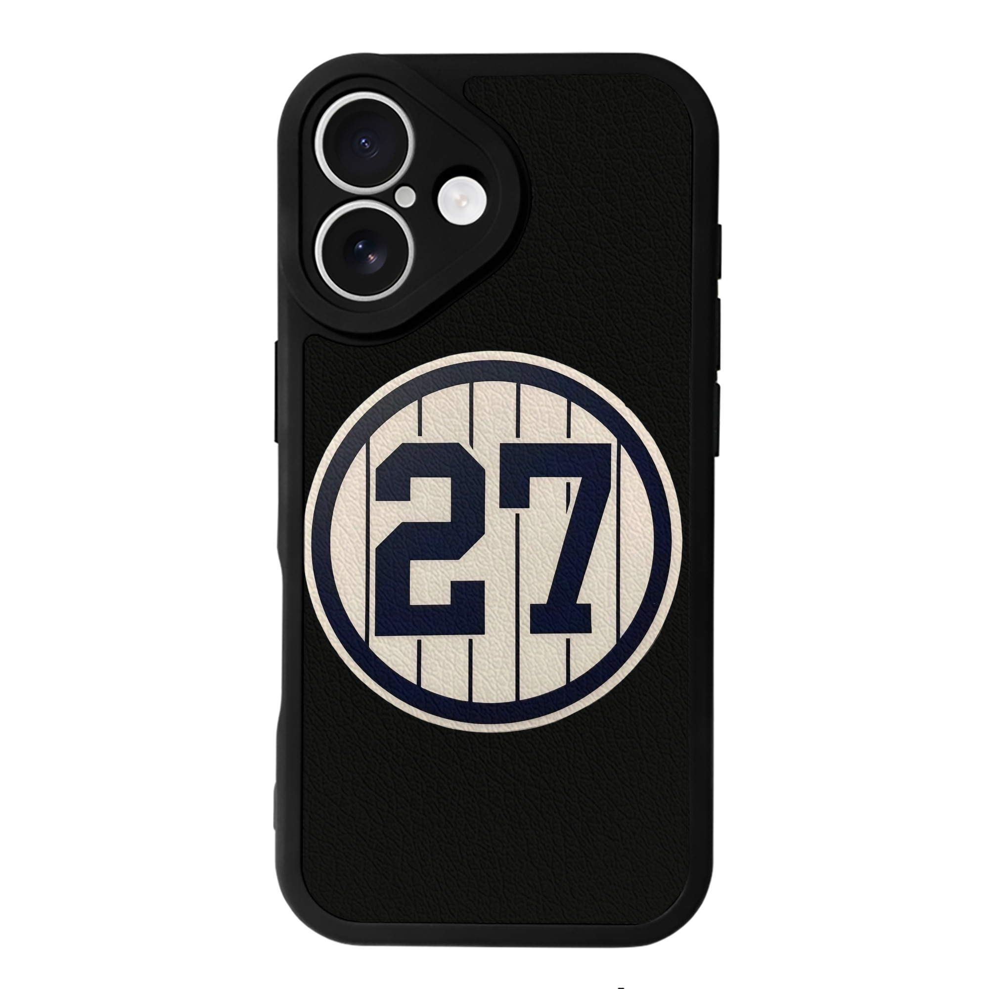 Giancarlo Stanton 2 IPhone 16 Silicone Leather Case – UV Print, Lambskin Texture – Perfect Fit, Wireless Charging Compatible, Scratch Resistant, Precise Cutouts – Stylish Protection For IPhone 16
